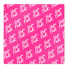 Магнитный плакат 3Х3 с принтом HOT PINK в Екатеринбурге, Полимерный материал с магнитным слоем | 9 деталей размером 9*9 см | amala | amalaratna zandile dlamini | doja cat | hot pink | mooo | music | pink | rap | say so | интернет | корова | мем | музыка | мууу | розовый | рэп