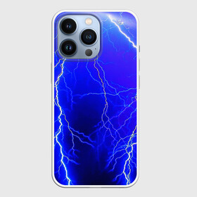 Чехол для iPhone 13 Pro с принтом ELECTRIX DIGITAL в Екатеринбурге,  |  | Тематика изображения на принте: color | colour | electricity | glim | glow | light | lights | neon | power | shine | молния | напряжение | неоновый | разряд | стихия | ток | удар | электричество