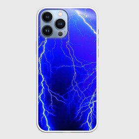 Чехол для iPhone 13 Pro Max с принтом ELECTRIX DIGITAL в Екатеринбурге,  |  | color | colour | electricity | glim | glow | light | lights | neon | power | shine | молния | напряжение | неоновый | разряд | стихия | ток | удар | электричество