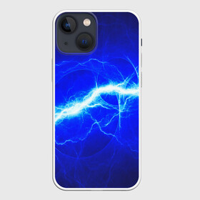 Чехол для iPhone 13 mini с принтом ELECTRIX в Екатеринбурге,  |  | color | colour | electricity | glim | glow | light | lights | neon | power | shine | молния | напряжение | неоновый | разряд | стихия | ток | удар | электричество