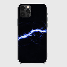 Чехол для iPhone 12 Pro Max с принтом СТИХИЯ в Екатеринбурге, Силикон |  | color | colour | electricity | glim | glow | light | lights | neon | power | shine | молния | напряжение | неоновый | разряд | стихия | ток | удар | электричество
