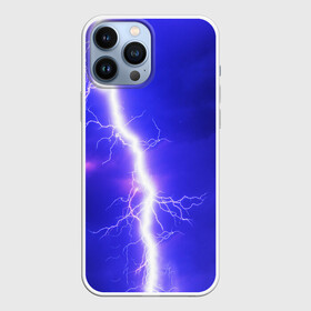 Чехол для iPhone 13 Pro Max с принтом NEON ELECTRIX в Екатеринбурге,  |  | color | colour | electricity | glim | glow | light | lights | neon | power | shine | молния | напряжение | неоновый | разряд | стихия | ток | удар | электричество