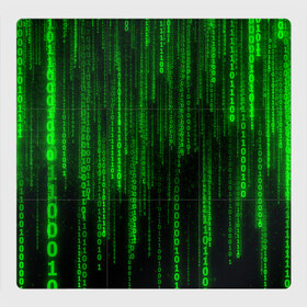 Магнитный плакат 3Х3 с принтом Матрица код цифры программист в Екатеринбурге, Полимерный материал с магнитным слоем | 9 деталей размером 9*9 см | бинарный код | веб | вирус | всемирная паутина | двоичный код | зеленый | интернет | информация | кибер | код | кодер | кодирование | матрица | наука | олдскул | по | программирование