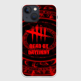 Чехол для iPhone 13 mini с принтом DEAD BY DAYLIGHT в Екатеринбурге,  |  | dbd | dead by daylight | game | survival horror | дбд | игры | мертвецы | мертвы к рассвету | призраки