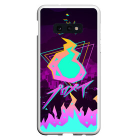 Чехол для Samsung S10E с принтом PROMARE в Екатеринбурге, Силикон | Область печати: задняя сторона чехла, без боковых панелей | Тематика изображения на принте: anime | fdpp | fire rеscue | mad burnish | promare | аниме | гало | лио | опалённые | промар