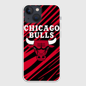 Чехол для iPhone 13 mini с принтом Chicago Bulls. в Екатеринбурге,  |  | 23 | air jordan | bulls | chicago bulls | jordan | michael jordan | nba | paris saint germain | psg | red | sport | быки | джордан | майкл джордан | псж | спорт | чикаго буллс