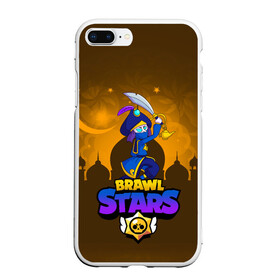 Чехол для iPhone 7Plus/8 Plus матовый с принтом MORTIS BRAWL STARS в Екатеринбурге, Силикон | Область печати: задняя сторона чехла, без боковых панелей | brawl | brawl stars | brawl stars rogue mortis | clash | mortis brawl stars | rogue mortis | бравл старс | бравл старс коварный мортис | игра | коварный мортис | мобильные игры | мортис