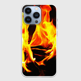 Чехол для iPhone 13 Pro с принтом В ОГНЕ в Екатеринбурге,  |  | fire | в огне | взрыв | огненный | огонь | пожар | текстура