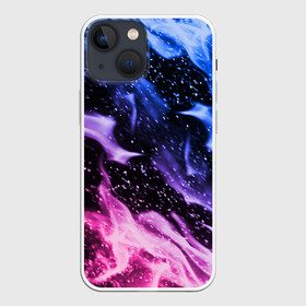 Чехол для iPhone 13 mini с принтом НЕОНОВЫЙ ОГОНЬ | NEON FLAME в Екатеринбурге,  |  | abstraction | bright | fire | flame | geometry | heat | hexagon | light | neon | paints | stripes | texture | triangle | wildfire | абстракция | брызги | геометрия | искры | краски | неон | неоновый | огненный | огонь | пламя | пожар | соты | те