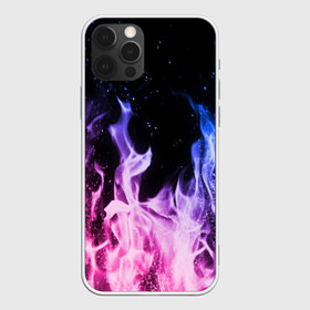 Чехол для iPhone 12 Pro Max с принтом НЕОНОВЫЙ ОГОНЬ в Екатеринбурге, Силикон |  | bright | fire | flame | heat | light | wildfire | искры | огненный | огонь | пламя | пожар