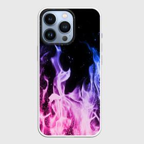 Чехол для iPhone 13 Pro с принтом НЕОНОВЫЙ ОГОНЬ в Екатеринбурге,  |  | bright | fire | flame | heat | light | wildfire | искры | огненный | огонь | пламя | пожар