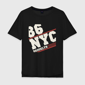 Мужская футболка хлопок Oversize с принтом 1986 New York Brooklyn в Екатеринбурге, 100% хлопок | свободный крой, круглый ворот, “спинка” длиннее передней части | 1986 | bronx | brooklyn | city | manhattan | new york | queens | retro | staten island | usa | vintage | бронкс | бруклин | винтаж | джерси | квинс | мантэттен | манхеттен | манхэттэн | нью джерси | нью йорк | остров | ретро | стейтен айленд | сш