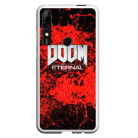 Чехол для Honor P Smart Z с принтом Doom Eternal в Екатеринбурге, Силикон | Область печати: задняя сторона чехла, без боковых панелей | bethesda softworks | doom eternal | doomguy | id software | демоны | дум этернал | марс | палач рока | этернал