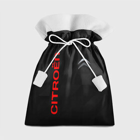 Подарочный 3D мешок с принтом CITROEN в Екатеринбурге, 100% полиэстер | Размер: 29*39 см | citroen | авто | автомобиль | логотип | марка | машина | надпись | ситроен | текстура