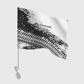Флаг для автомобиля с принтом CITROEN в Екатеринбурге, 100% полиэстер | Размер: 30*21 см | citroen | авто | автомобиль | логотип | марка | машина | надпись | ситроен | текстура