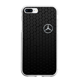 Чехол для iPhone 7Plus/8 Plus матовый с принтом MERCEDES-BENZ AMG в Екатеринбурге, Силикон | Область печати: задняя сторона чехла, без боковых панелей | amg | auto | brabus | carbon | mercedes | sport | авто | автомобиль | автомобильные | амг | брабус | бренд | карбон | марка | машины | мерседес | спорт