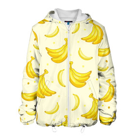 Мужская куртка 3D с принтом Банана в Екатеринбурге, ткань верха — 100% полиэстер, подклад — флис | прямой крой, подол и капюшон оформлены резинкой с фиксаторами, два кармана без застежек по бокам, один большой потайной карман на груди. Карман на груди застегивается на липучку | pattern | textures | tnt | абстракция | бананабум | бананы | ветки | взрыв | геометрия | градиент | дождь | заливка | обезьяна | паттерны | пиксели | пикси | продукты | текстура | текстуры | тнт | фигуры | фон