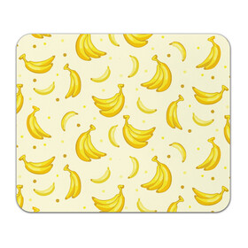 Коврик для мышки прямоугольный с принтом Банана в Екатеринбурге, натуральный каучук | размер 230 х 185 мм; запечатка лицевой стороны | pattern | textures | tnt | абстракция | бананабум | бананы | ветки | взрыв | геометрия | градиент | дождь | заливка | обезьяна | паттерны | пиксели | пикси | продукты | текстура | текстуры | тнт | фигуры | фон