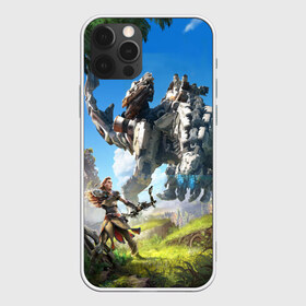 Чехол для iPhone 12 Pro Max с принтом HORIZON ZERO DAWN в Екатеринбурге, Силикон |  | aloy | antasy girl | art | artwork | digital art | fantasy | horizon | horizon: zero dawn | landscape | tallneck | warrior fantasy | weapon | zero dawn