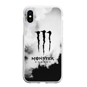 Чехол для iPhone XS Max матовый с принтом MONSTER ENERGY в Екатеринбурге, Силикон | Область печати: задняя сторона чехла, без боковых панелей | Тематика изображения на принте: adrenalin | energy monster | monster | monster energy | monstr | sport | адреналин | монстер | монстр | напиток | спорт | энергетик