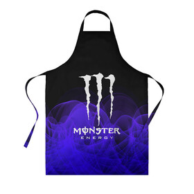 Фартук 3D с принтом MONSTER ENERGY в Екатеринбурге, 100% полиэстер | общий размер — 65 х 85 см, ширина нагрудника — 26 см, горловина — 53 см, длина завязок — 54 см, общий обхват в поясе — 173 см. Принт на завязках и на горловине наносится с двух сторон, на основной части фартука — только с внешней стороны | adrenalin | energy monster | monster | monster energy | monstr | sport | адреналин | монстер | монстр | напиток | спорт | энергетик