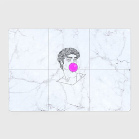 Магнитный плакат 3Х2 с принтом Bubble gum в Екатеринбурге, Полимерный материал с магнитным слоем | 6 деталей размером 9*9 см | Тематика изображения на принте: bubble gum | скульптура | статуя