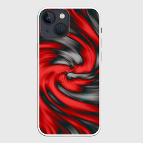 Чехол для iPhone 13 mini с принтом ЛАБИРИНТ ФАНТАЗИЙ в Екатеринбурге,  |  | abstract | abstraction | color | fractal | geometry | paitnt | polygon | polygonal | psy | абстракция | геометрия | краски | неоновые | полигоны | психоделика | фрактал