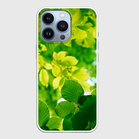 Чехол для iPhone 13 Pro с принтом Листья. в Екатеринбурге,  |  | abstract | brand | geometry | sport | texture | абстракция | бренд | геометрия | классика | летние | минимализм | модные | популярные иллюстрации | прикольные картинки | спорт | стиль | стильные | текстура