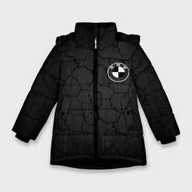 Зимняя куртка для девочек 3D с принтом BMW в Екатеринбурге, ткань верха — 100% полиэстер; подклад — 100% полиэстер, утеплитель — 100% полиэстер. | длина ниже бедра, удлиненная спинка, воротник стойка и отстегивающийся капюшон. Есть боковые карманы с листочкой на кнопках, утяжки по низу изделия и внутренний карман на молнии. 

Предусмотрены светоотражающий принт на спинке, радужный светоотражающий элемент на пуллере молнии и на резинке для утяжки. | abstract | avto | bmw | bmw 2020 | bmw performance | brand | car | geometry | motorsport | sport | texture | абстракция | авто | автомобильные | бмв | бренд | геометрия | машины | моторспорт | спорт | текстура