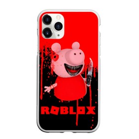 Чехол для iPhone 11 Pro матовый с принтом Roblox piggy/Свинка Пигги. в Екатеринбурге, Силикон |  | 