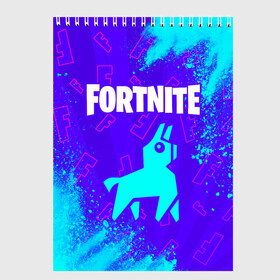 Скетчбук с принтом FORTNITE ФОРТНАЙТ в Екатеринбурге, 100% бумага
 | 48 листов, плотность листов — 100 г/м2, плотность картонной обложки — 250 г/м2. Листы скреплены сверху удобной пружинной спиралью | ajhnyfqn | battle | epic | fort | fortnite | game | games | lama | mobile | nite | online | pubg | royale | season | ащкетшеу | битва | игра | игры | королевская | лама | найт | онлайн | пабг | сезон | форт | фортнайт | эпик