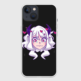 Чехол для iPhone 13 с принтом Helltaker в Екатеринбурге,  |  | anime | demon | devil | girl | girls | hell | helltaker | satan | ад | аниме | девушка | девушки | демон | дьявол | дьяволица | дьяволицы | сатана