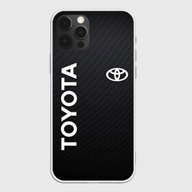 Чехол для iPhone 12 Pro Max с принтом TOYOTA в Екатеринбурге, Силикон |  | toyota | авто | автомобиль | логотип | марка | машина | надпись | текстура | тоета | тойота