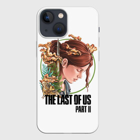 Чехол для iPhone 13 mini с принтом The Last of Us Part II Ellie в Екатеринбурге,  |  | ellie | ellie williams | post apocalypse | the last of us 2 | the last of us part ii | tlou | tlou2 | одни из нас | одни из нас 2 | одни из нас часть ii | постапокалипсис | элли | элли уильямс