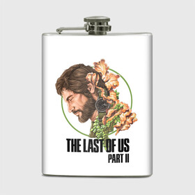 Фляга с принтом The Last of Us Part II Joel в Екатеринбурге, металлический корпус | емкость 0,22 л, размер 125 х 94 мм. Виниловая наклейка запечатывается полностью | Тематика изображения на принте: joel | joel miller | post apocalypse | the last of us 2 | the last of us part ii | tlou | tlou2 | джоэл | джоэл миллер | одни из нас | одни из нас 2 | одни из нас часть ii | постапокалипсис