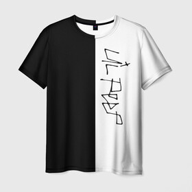 Мужская футболка 3D с принтом Lil peep в Екатеринбурге, 100% полиэфир | прямой крой, круглый вырез горловины, длина до линии бедер | cry baby | leel | pip | лил | лил пип | модная музыка | модный рэп | музыка | пип | птица | птичка | реп | рэп | рэпер