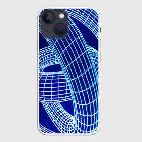 Чехол для iPhone 13 mini с принтом НЕОНОВАЯ СПИРАЛЬ в Екатеринбурге,  |  | abstract | abstraction | geometry | line | pattern | psy | абстрактный | абстракция | геометрия | краски | кубики | линии | неоновые | неоновый | психоделика | текстура