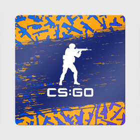 Магнит виниловый Квадрат с принтом CS GO | КС ГО в Екатеринбурге, полимерный материал с магнитным слоем | размер 9*9 см, закругленные углы | asiimov | counter | counter strike | counterstrike | cs go | cs:go | csgo | global | offensive | strike | гоу | каэс | контер | контр | контра | контрстрайк | кс го | кс:го | ксго | страйк | сы пщ