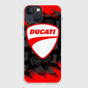 Чехол для iPhone 13 mini с принтом DUCATI [2] в Екатеринбурге,  |  | ducati | moto | дукати | мото | мотоцикл