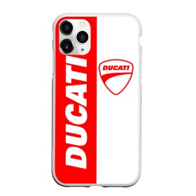 Чехол для iPhone 11 Pro матовый с принтом DUCATI [4] в Екатеринбурге, Силикон |  | ducati | moto | дукати | мото | мотоцикл
