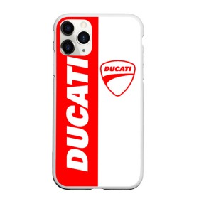 Чехол для iPhone 11 Pro матовый с принтом DUCATI [4] в Екатеринбурге, Силикон |  | Тематика изображения на принте: ducati | moto | дукати | мото | мотоцикл