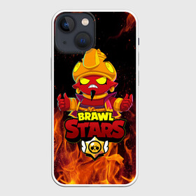 Чехол для iPhone 13 mini с принтом BRAWL STARS EVIL GENE | ДЖИН в Екатеринбурге,  |  | bibi | brawl stars | coach mike | crow | evil gene | gale | gene | leon | leon shark | max | mecha crow | mortis | mr.p | nani | phoenix | sally leon | sandy | spike | sprout | tara | virus 8 bit | werewolf | ворон | джин | оборотень