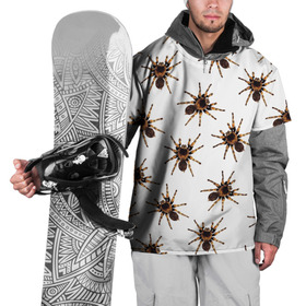 Накидка на куртку 3D с принтом В пауках в Екатеринбурге, 100% полиэстер |  | pattern | spider | джунгли | дикие | животные | жуки | звери | лапы | мерзкие | монстр | насекомые | паттерн | паук | пауки | паутина | паучок | птицеед | страшный | существа | тараканы | тарантул | тропики