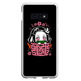 Чехол для Samsung S10E с принтом KIMETSU NO YAIBA NEZUKO в Екатеринбурге, Силикон | Область печати: задняя сторона чехла, без боковых панелей | demon slayer | kimetsu no yaiba | nezuko | shinobu | slayer | tanjiro | zenitsu | гию томиока | зенитцу | иноске хашибира | клинок рассекающий демонов | незуко | танджиро | шинобу кочо