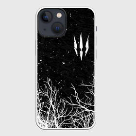 Чехол для iPhone 13 mini с принтом ВЕДЬМАК   THE WITCHER в Екатеринбурге,  |  | geralt | the witcher | the witcher wild hunt | witcher | wolf | аард | аксий | ведьмак | ведьмак 3 | волк | геральт | игни | ирден | йенифер | квен | охотник | трисс | цири