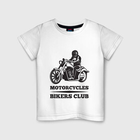 Детская футболка хлопок с принтом Biker (Z) в Екатеринбурге, 100% хлопок | круглый вырез горловины, полуприлегающий силуэт, длина до линии бедер | 2020 | auto | bike | enduro | ktm | moto | motorcycle | rider | sport | авто | автомобиль | автомобильные | байк | бренд | ктм | марка | машины | мото | мотоциклы | спорт