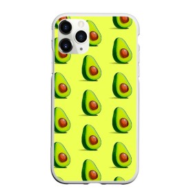 Чехол для iPhone 11 Pro Max матовый с принтом Авокадо в Екатеринбурге, Силикон |  | Тематика изображения на принте: авокадо | арт | в разрезе | вкусно | вкусный фрукт | желтый | зеленый | косточка | крупная косточка | разрез | рисунок | сладко | сочно | фрукт