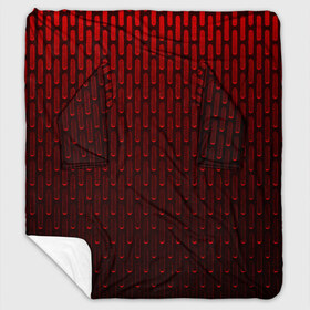 Плед с рукавами с принтом текстура красный градиент в Екатеринбурге, 100% полиэстер | Закругленные углы, все края обработаны. Ткань не мнется и не растягивается. Размер 170*145 | геометрия | градиент | красный | линии | поверхность | простота | симметрия | текстура | точки | черный