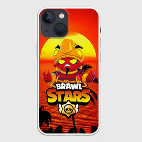 Чехол для iPhone 13 mini с принтом BRAWL STARS EVIL GENE | В ЛЕТО в Екатеринбурге,  |  | brawl stars | crow | evil gene | gale | leon | leon shark | max | sally leon | shark | sprout | tara | virus 8 bit | werewolf leon | акула | берли | бравл старс | ворон | джин | макс | оборотень