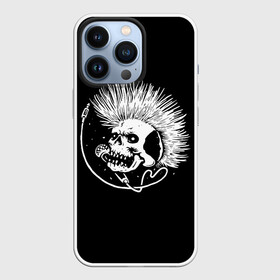 Чехол для iPhone 13 Pro с принтом Панк | Punk (Z) в Екатеринбурге,  |  | shaman | skull | вождь | гот | дух | кладбище | мертвец | мертвый | микрофон | музыка | панк | перья | принт | рок | скелет | хой | череп | шаман | эмо | эракез